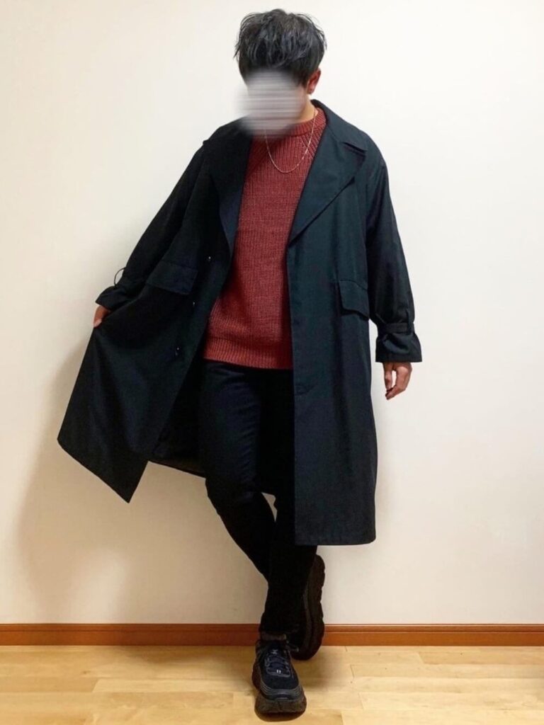 テラコッタのニット