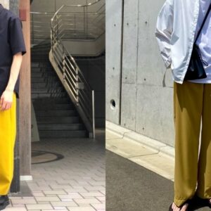 黄色のパンツのメンズコーデ！人気の黄色のパンツを紹介！