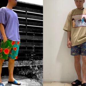 ハーフパンツ(花柄)のメンズのコーデ！トレンドな着こなしや人気のアイテムを紹介！