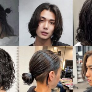 ロングのメンズの髪型【2025年春】ヘアアレンジで結び方やセット方法を紹介！